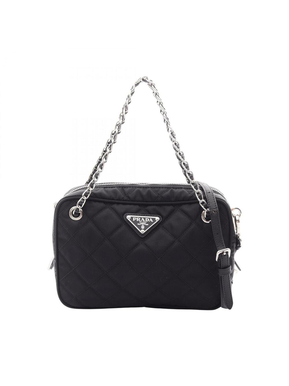 Prada Tessuto Impuntu 2Way Chain #282150P12B